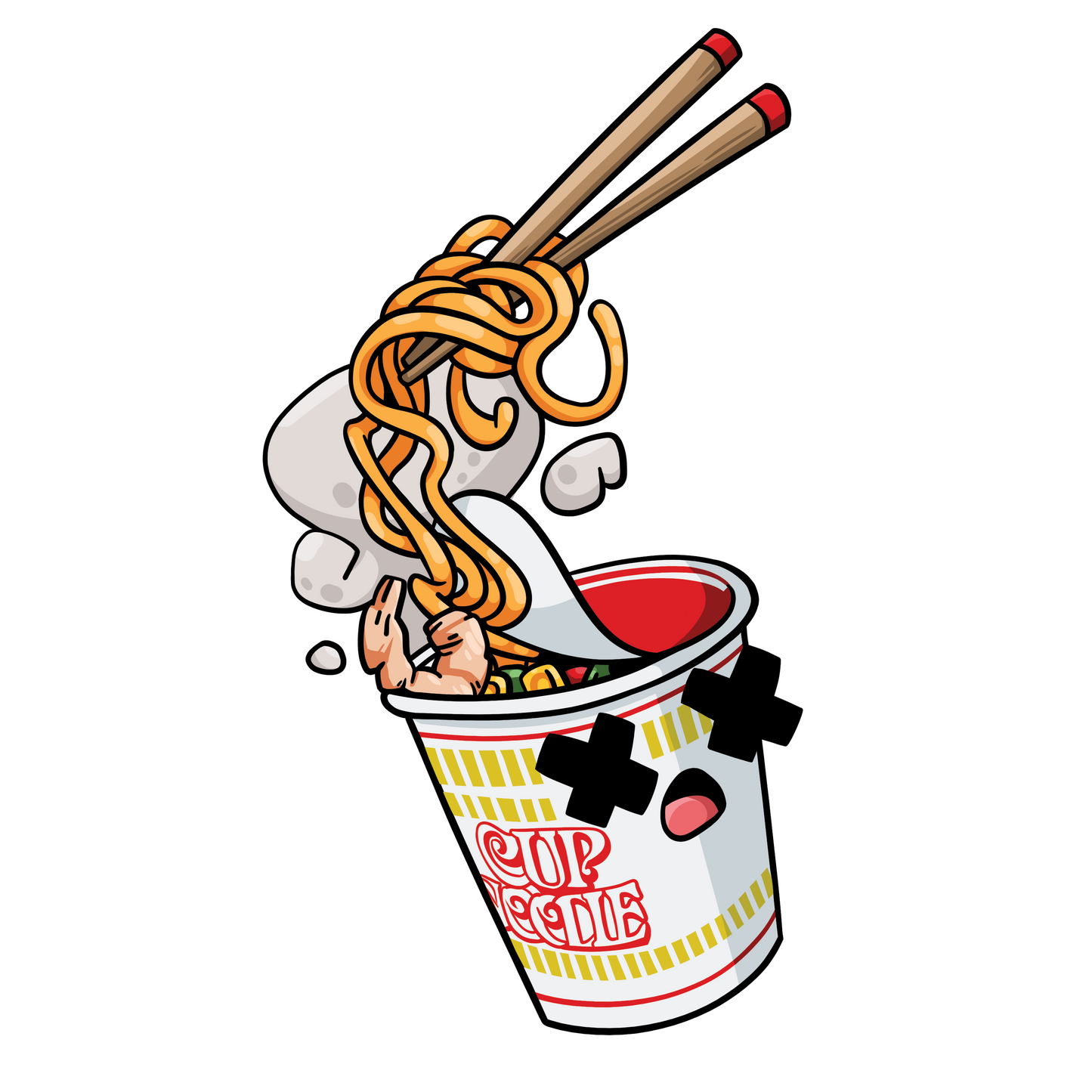 Cup Noodle Sticker