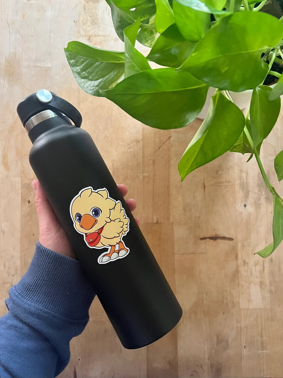 Chibi Chocobo Glossy Sticker
