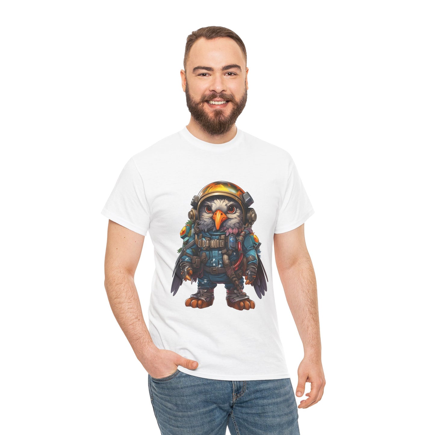 Commander Peck Unisex Heavy Cotton Tee