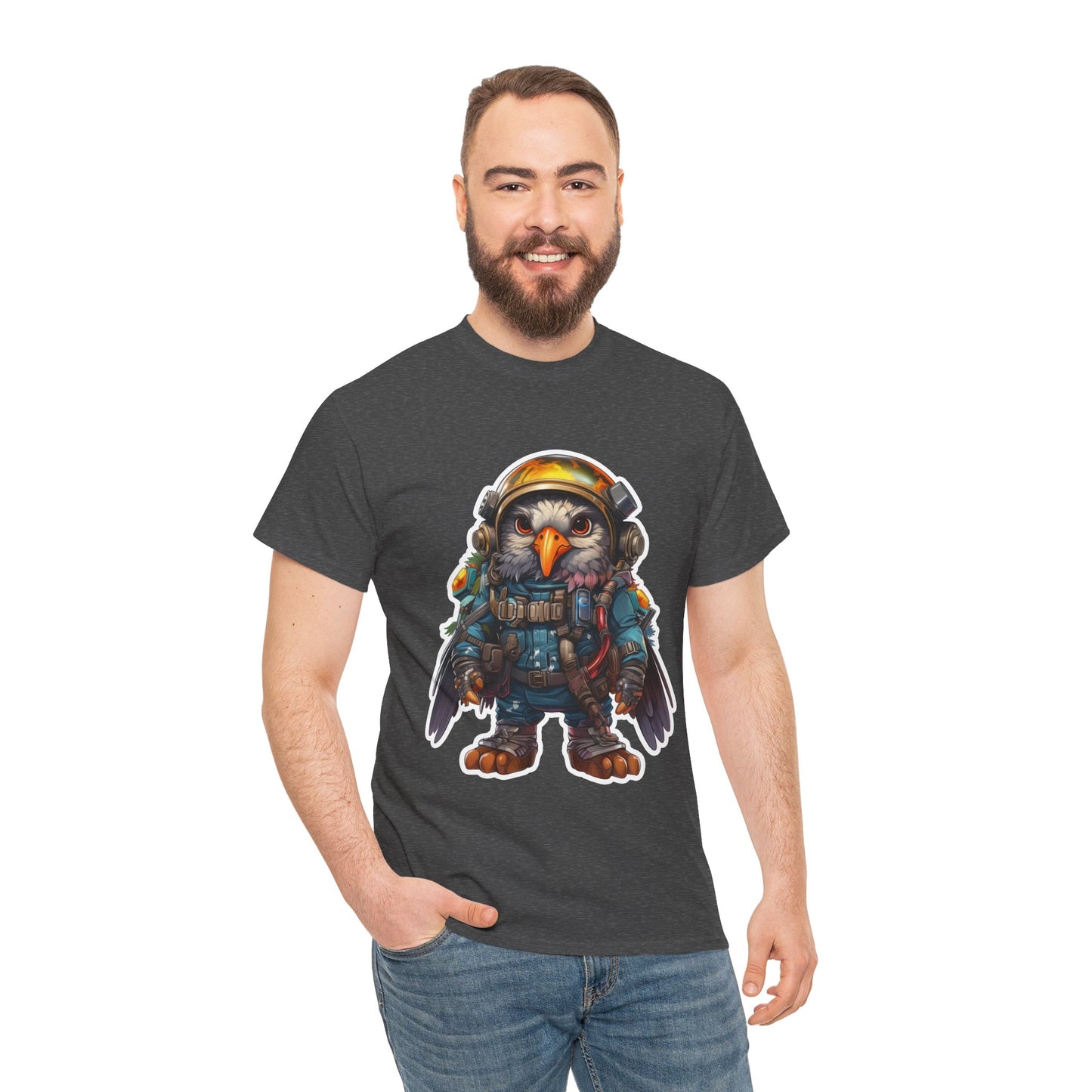 Commander Peck Unisex Heavy Cotton Tee