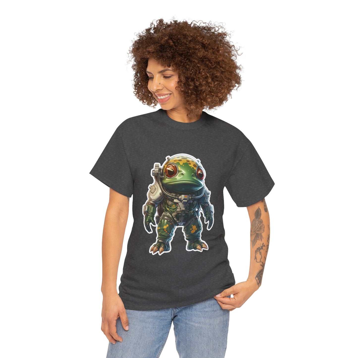 Commander Croaker Unisex Heavy Cotton Tee