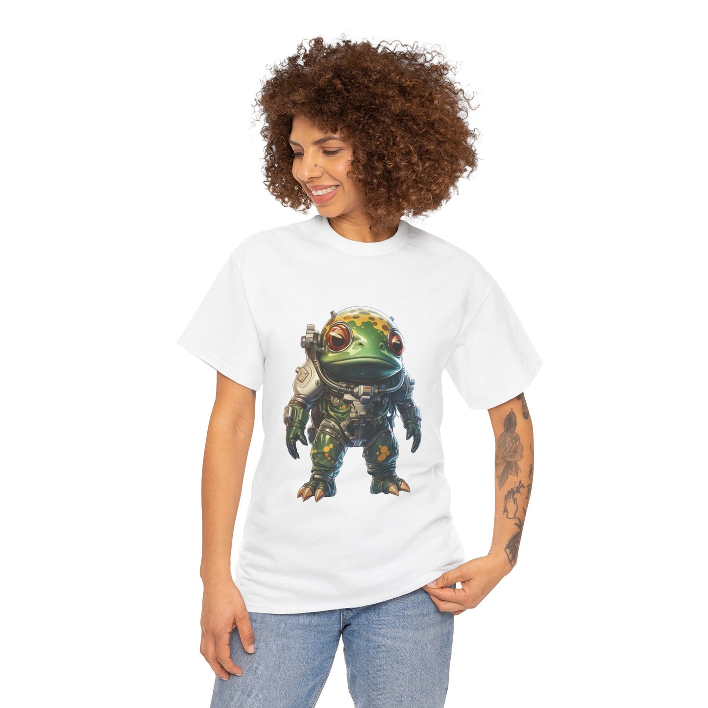 Commander Croaker Unisex Heavy Cotton Tee