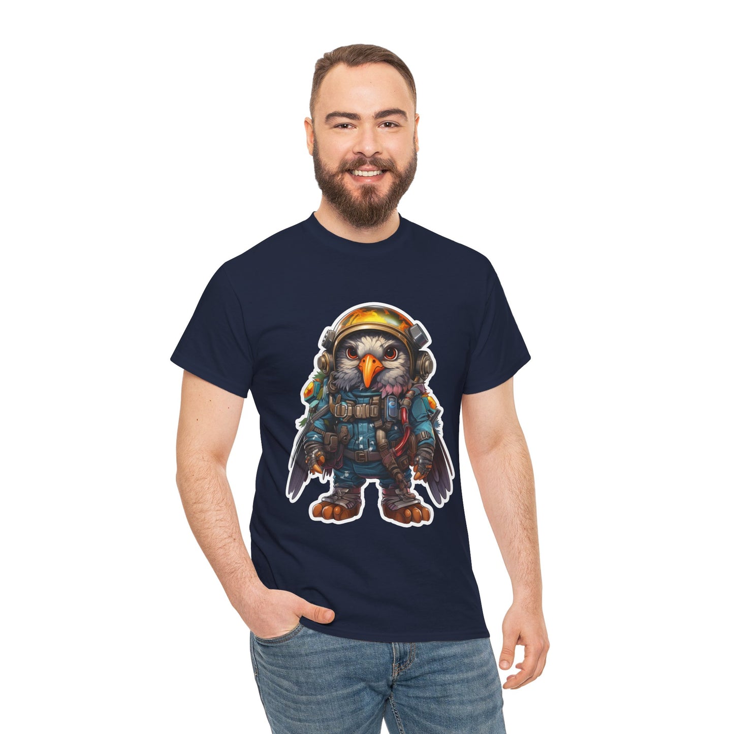 Commander Peck Unisex Heavy Cotton Tee