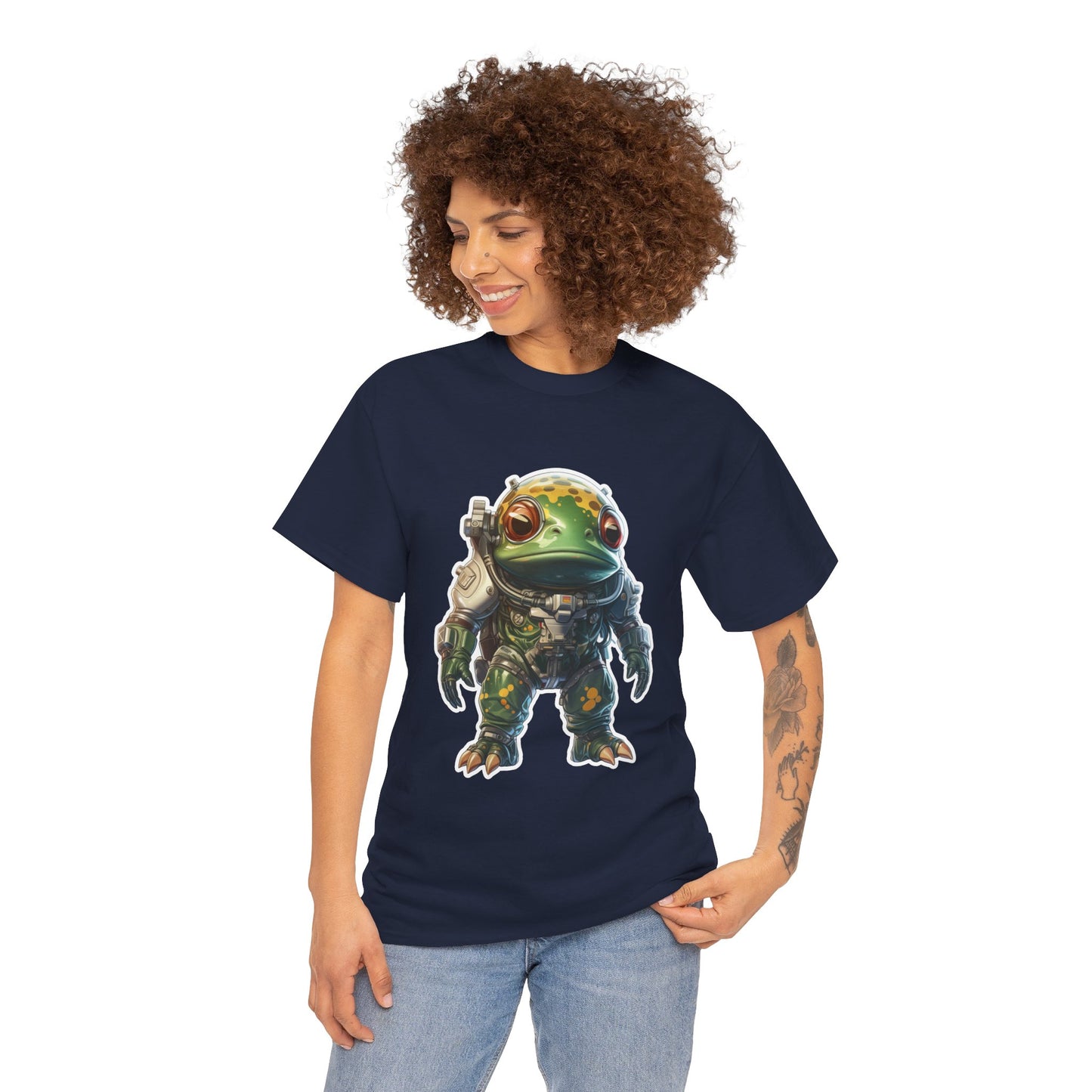 Commander Croaker Unisex Heavy Cotton Tee