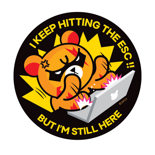 Serious Kuma ESC Sticker