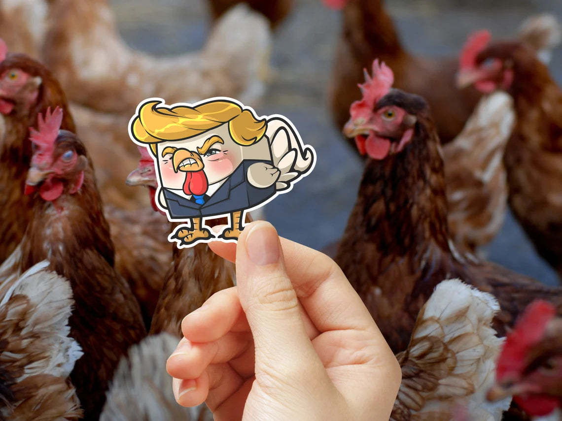 GRUMPY TRUMP BIRD COCK BLOCK