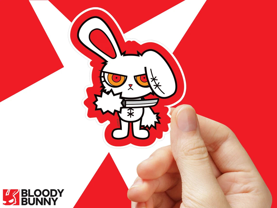 Bloody Bunny Stickers | Bloody Bunny | Tokyo Mochi
