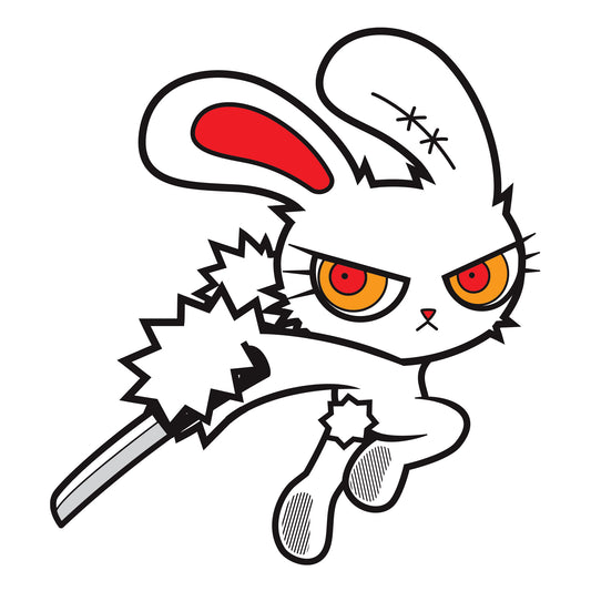 Bunny Jump Slash Stickers, Bloody Bunny Jump SlashBunny Jump Slash Stickers, Bloody Bunny Jump Slash